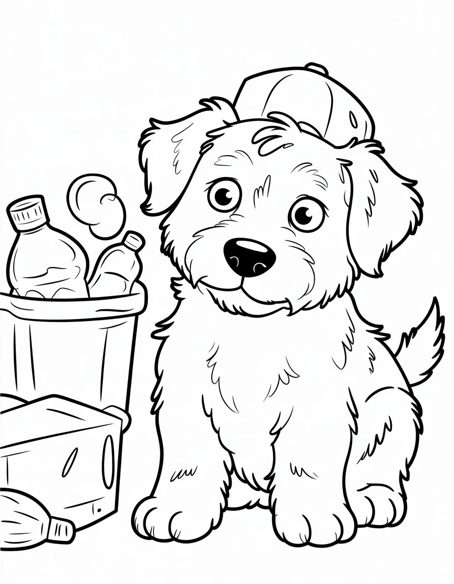 Rocky the Recycling Pup